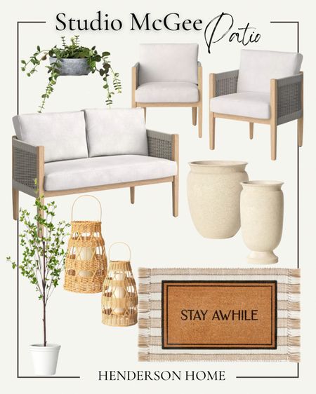 Studio McGee patio collection 🌿it’s never too soon to start planning your patio refresh for the season!

Studio McGee spring. Studio McGee patio. Patio furniture. Door mat. Lanterns. Faux tree. Patio chairs.

#LTKhome #LTKstyletip #LTKSeasonal