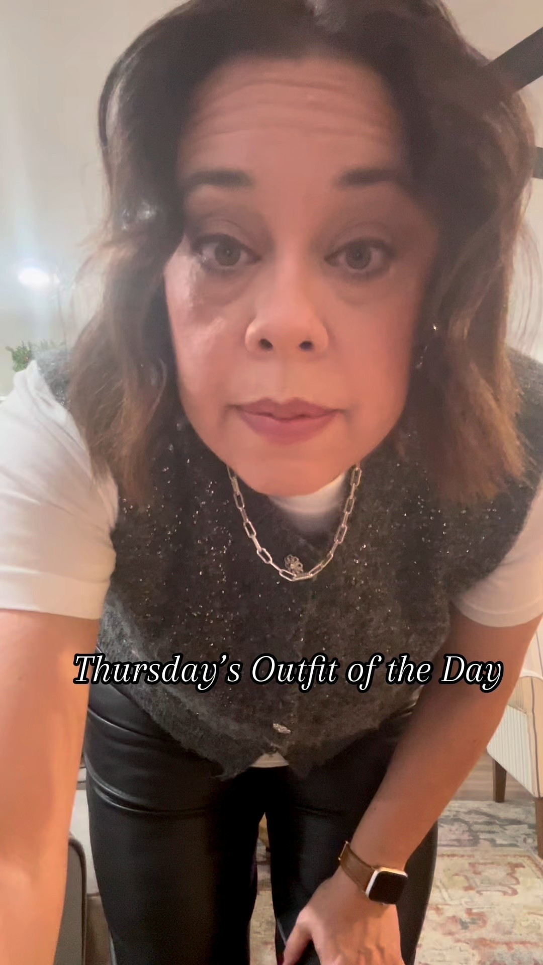 Another festive #ootd for today’s activities 🌟 my son made an appearance 🤭 

#LTKOver40 #LTKHoliday #LTKdayinmylife