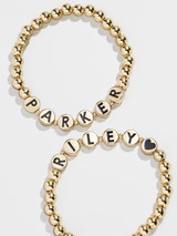 Custom Pisa Bracelet: Disc - Black | BaubleBar (US)