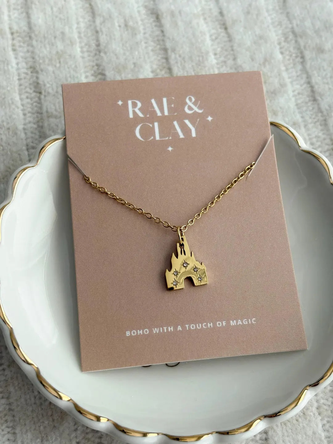 gold filled necklace | magic kingdom necklace | disney necklace | gifts for teachers | holiday gi... | Etsy (US)