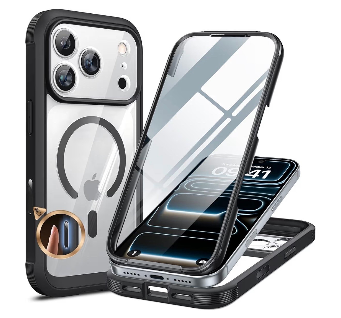 ✨ Ultimate protection meets crystal clarity! This Miracase has everything you need:
🛡️ Built-in 9H glass screen protector (bubble-free!)
📸 Unique Camera Control design for full protection
🧲 3rd gen MagSafe compatible—charges at any angle
💎 Never yellows, stays crystal clear
🔒 Military-grade drop tested
Swipe to shop & keep your iPhone 17 Pro Max looking flawless! 📱
#LTKfindsunder50 #LTKtech #iPhone17ProMax​​​​​​​​​​​​​​​​

#LTKHome #LTKvlog #LTKdayinmylife