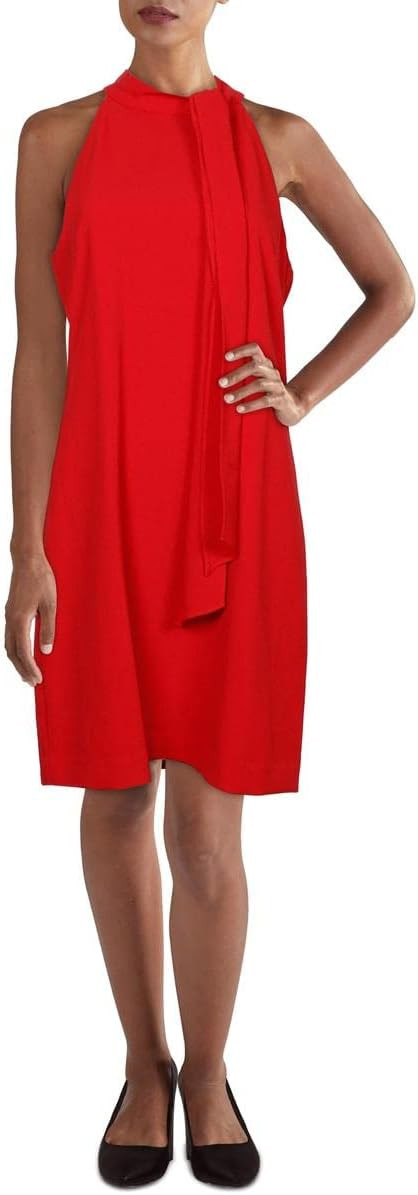 Vince Camuto Women's Halter Bow Neck Dress | Amazon (US)