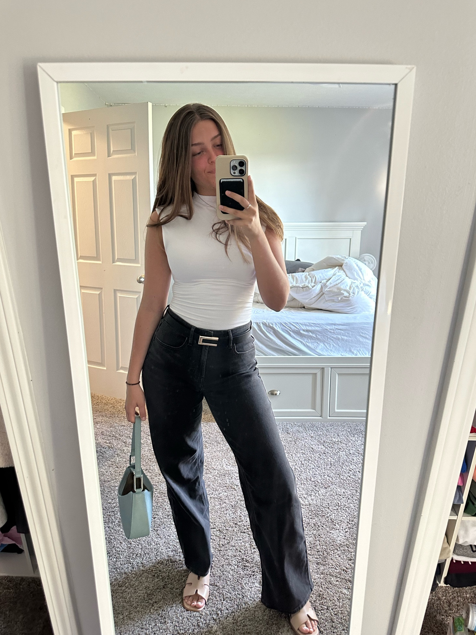 business casual workwear that easily transitions to cocktail hour! corporate outfits made cute🖤

i have also linked my everyday work perfume and earrings

intern outfit, corporate outfit, business casual, professional, professional workwear, summer workwear, neutral workwear, neutral business, capsule wardrobe 

#LTKStyleTip #LTKFindsUnder100 #LTKWorkwear