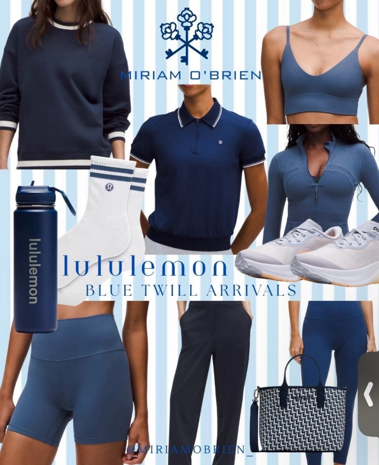 Beautiful Blue Twill Collection on LuluLemon! 

Follow me at @miriamobrien_ on IG and TikTok!

#LuluSets #LululemonArrivals #LululemonBlueTwillCollection #LuluFashionStyle #LululemonShopNew #LuluTrendy

#LTKActive #LTKSeasonal #LTKStyleTip



#LTKStyleTip #LTKOver40 #LTKSeasonal

#LTKStyleTip #LTKGiftGuide #LTKActive