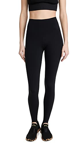 SPLITS59 Women's River High Waist Airweight Stirrup Leggings, Black, L | Amazon (US)