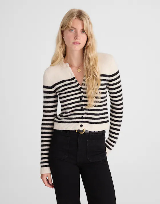 CloudSoft Shrunken Cardigan | Madewell