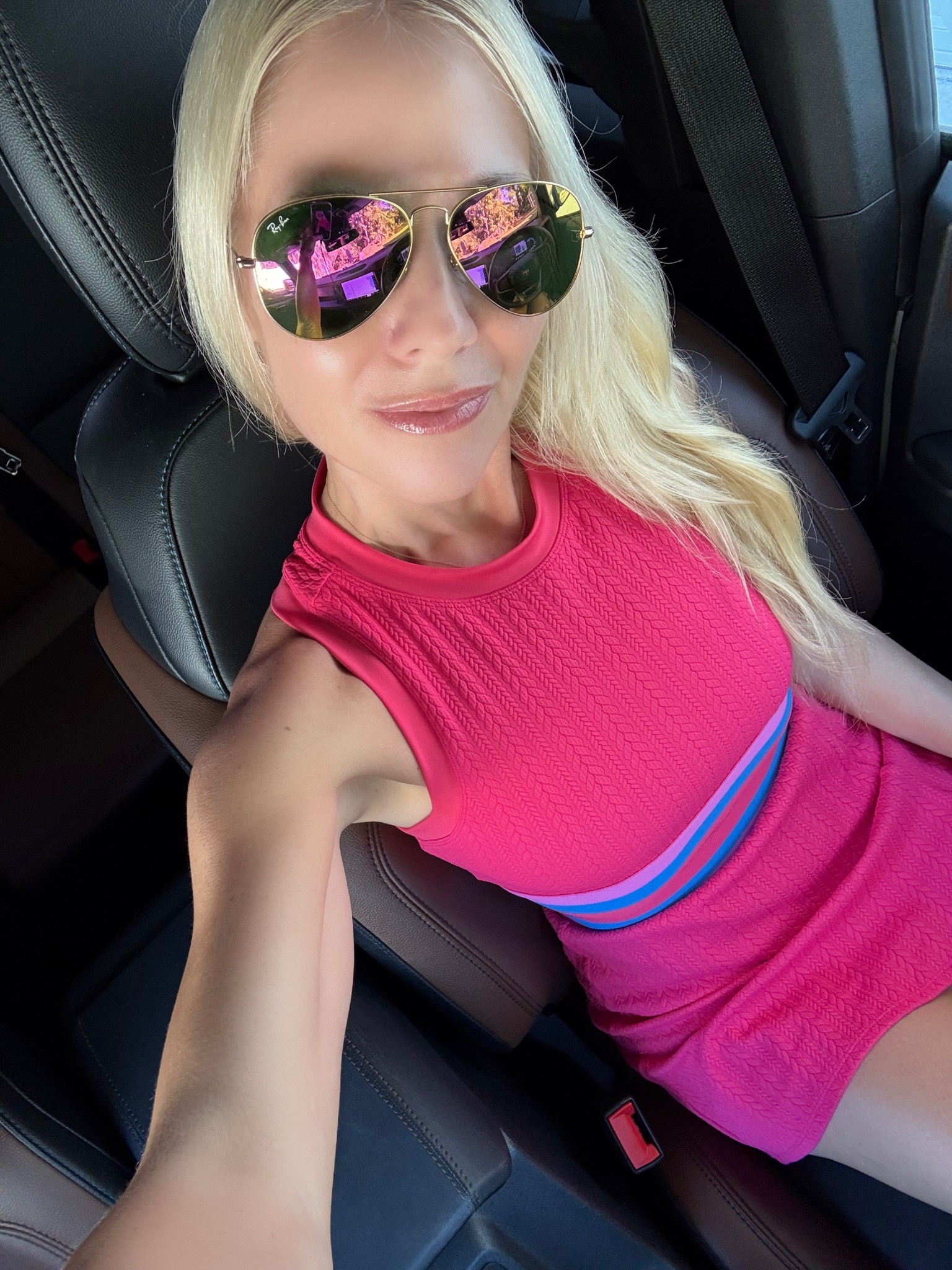 Barbie Vibes on sale 💞
Wearing XS in both

#LTKActive #LTKSaleAlert #LTKOver40