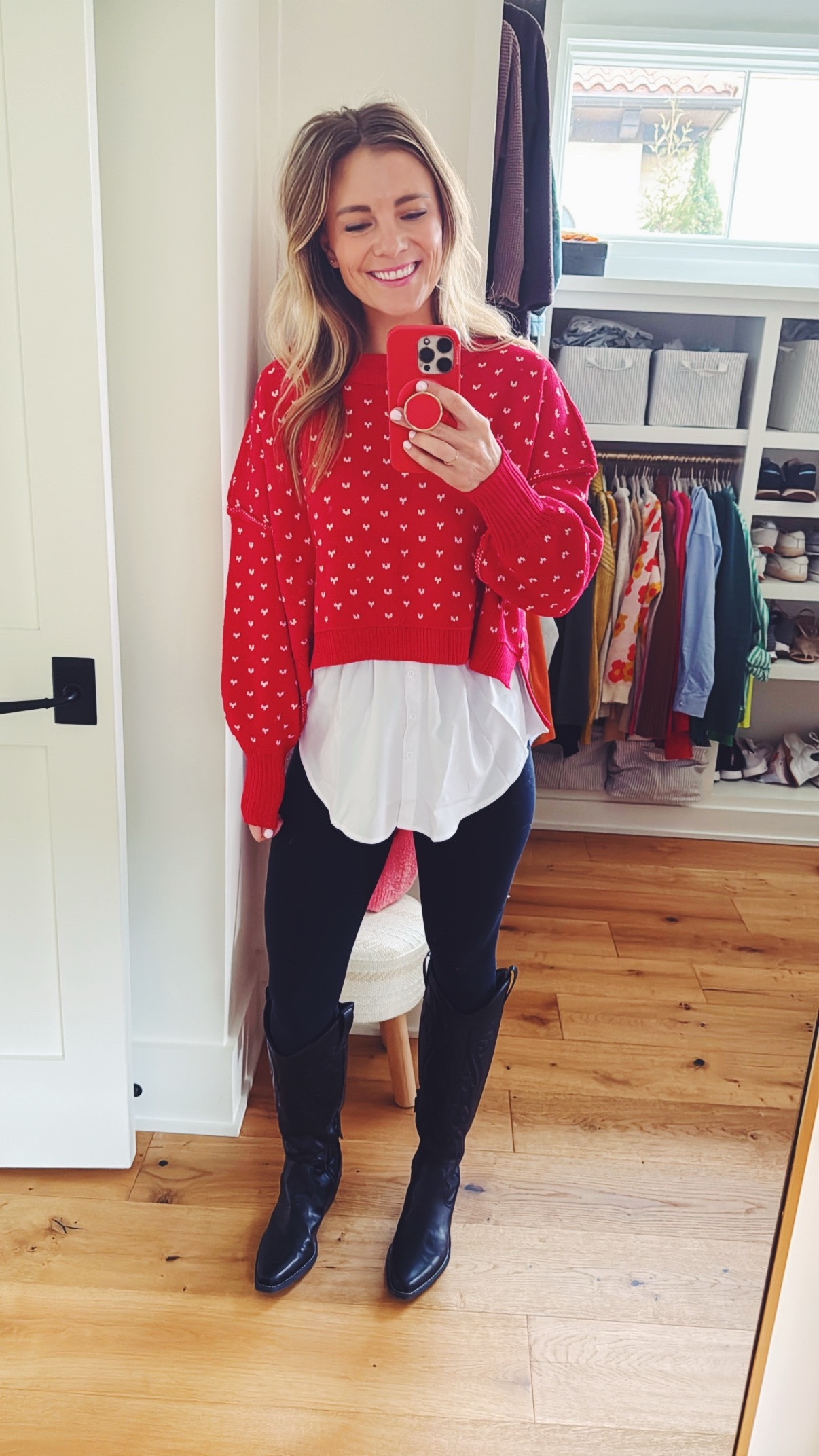 Best hack for extending a sweater and adding a layered look! Such a good Amazon find. 

#LTKStyleTip #LTKFindsUnder50