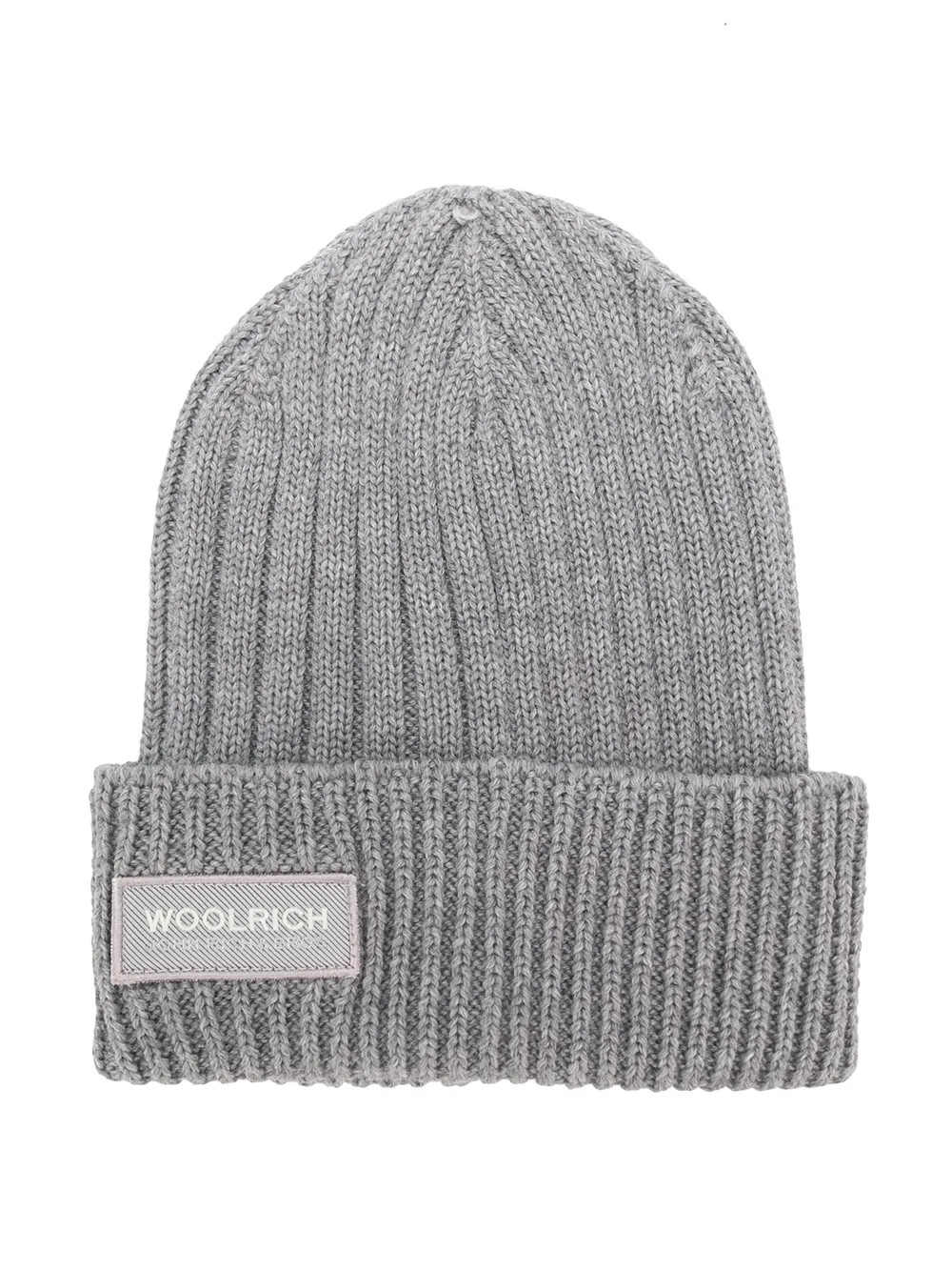 Woolrich Kids logo patch hat - Grey | FarFetch US
