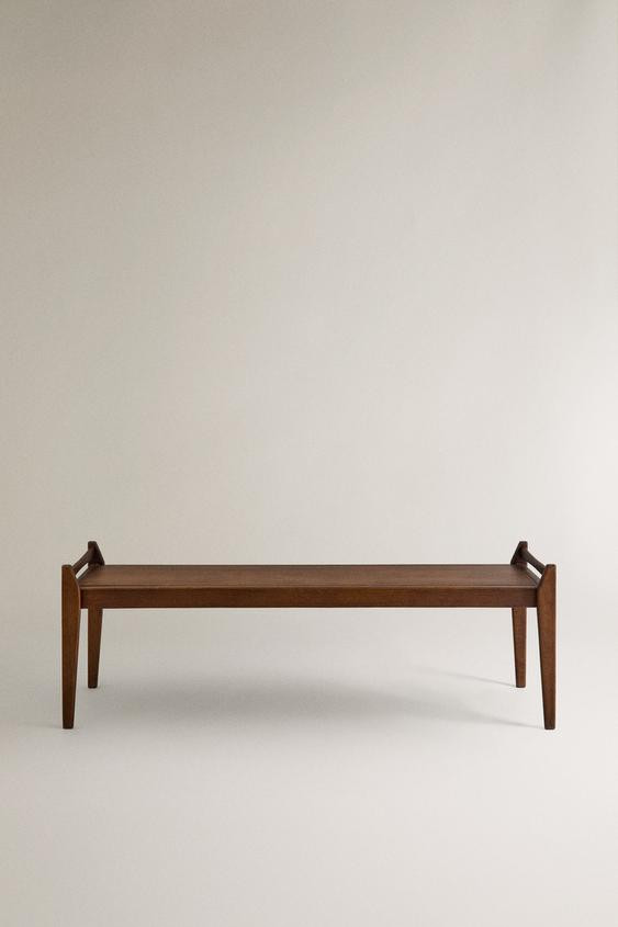 LONG WOODEN BENCH | Zara US