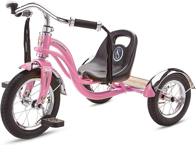 Schwinn Roadster Kids Tricycle, Classic Tricycle, Pink | Amazon (US)
