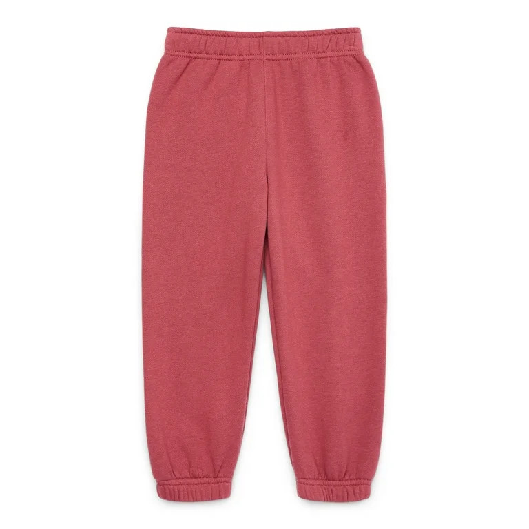 Garanimals Toddler Girl Solid Fleece Joggers, Sizes 2T -5T | Walmart (US)