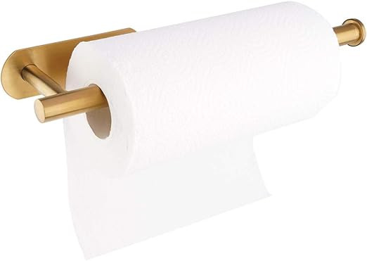 Self Adhesive Paper Towel Holder 【2021 Upgraded】- Under Cabinet Paper Towel Rack for Kitchen,... | Amazon (US)