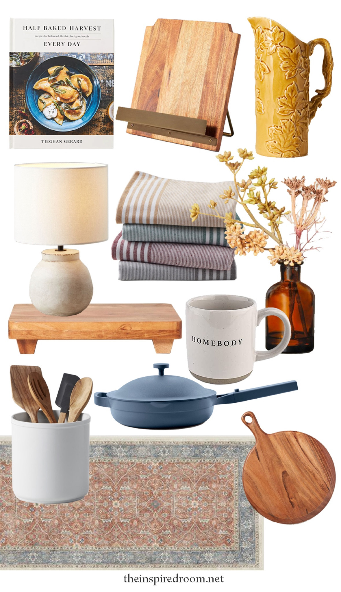 Fall kitchen decorating mood board. See my new post on the blog: how to decorate your kitchen for fall (17 cozy ideas!) 

#LTKstyletip #LTKhome #LTKSeasonal