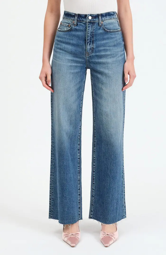 Far Out High Waist Wide Leg Jeans | Nordstrom