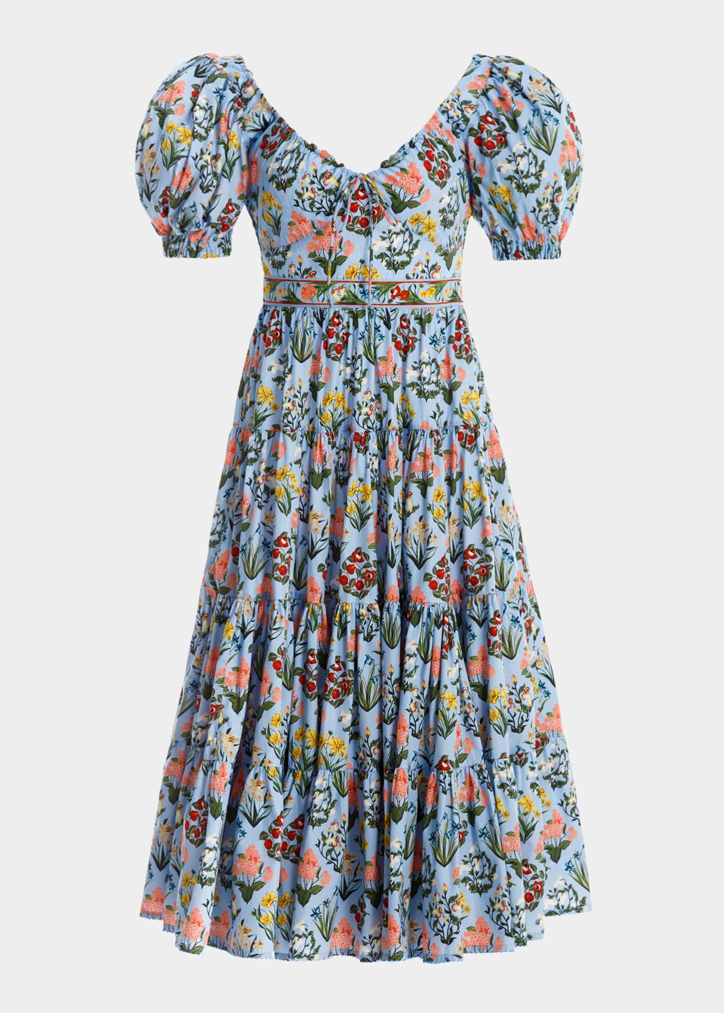 Palmera Puff-Sleeve Dress | Bergdorf Goodman