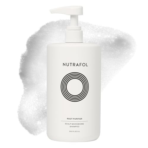 Nutrafol Shampoo, Cleanse and Hydrate Hair and Scalp, Improves Hair Volume, Strength and Texture, Physician-formulated for Thinning Hair, Color Safe, Sulfate Free - 1 Liter Bottle | Amazon (US)