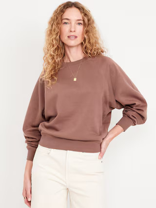 SoComfy Raglan Crew-Neck Sweatshirt | Old Navy (US)
