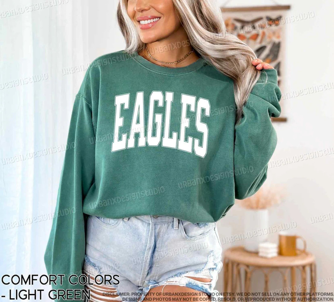 Custom Mascot Sweatshirt, Custom Team Name Sweatshirt, Custom Varsity Sweatshirt, School Team, Sc... | Etsy (US)