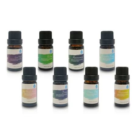 Pursonic 8 Pure Essential Aroma Oil Blends | Walmart (US)