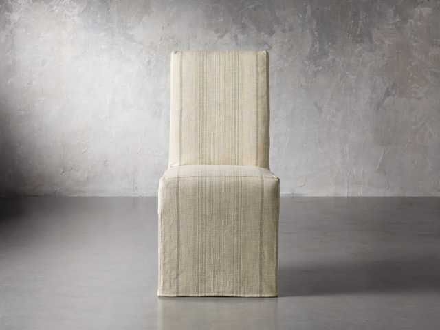 Alma Slipcovered Dining Chair | Arhaus