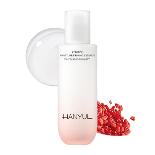 HANYUL Red Rice Moisture Firming Essence | Milky Serum with Vegan Ceramide, Deep Moisturizing and Rejuvenating with Collagen, Glass Skin, Korean Skincare, 5.07 fl.oz. | Amazon (US)