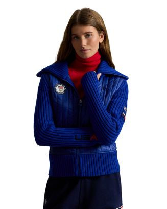 Team USA Hybrid Wool Zip Sweater | Bloomingdale's (US)