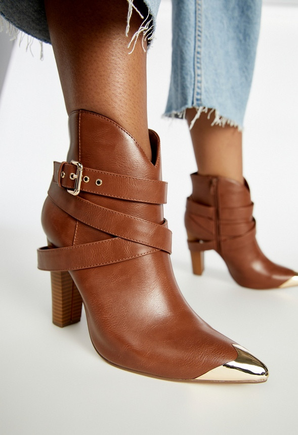 Stevie Heeled Ankle Boot | JustFab