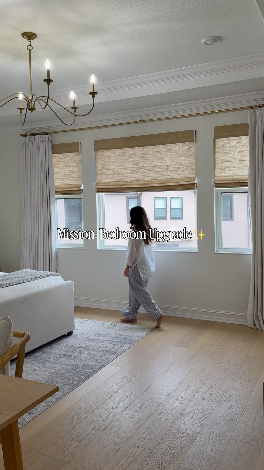 Our bedroom got an upgrade with these custom shades and curtains from TWOPAGES! #ad Use code: AFINFLUENCER for $$ off!
#twopageshome #twopagescurtains

Product Details:
Liz Linen Curtains, color: Beige White - 1908
Pinch Pleat, Blackout Lining, with memory training
Motorized Woven Bamboo Shades, color: Lay, Coconut LN22
Inside Mount, Privacy Lining, Edge Binding for Lay: NL-001

#LTKHome