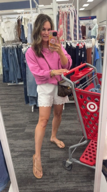The cutest Target find for summer 🤍 Love the embroidered detail + that they’re double lined so you don’t have to worry about anything showing through

#LTKootd #LTKdayinmylife #LTKvlog