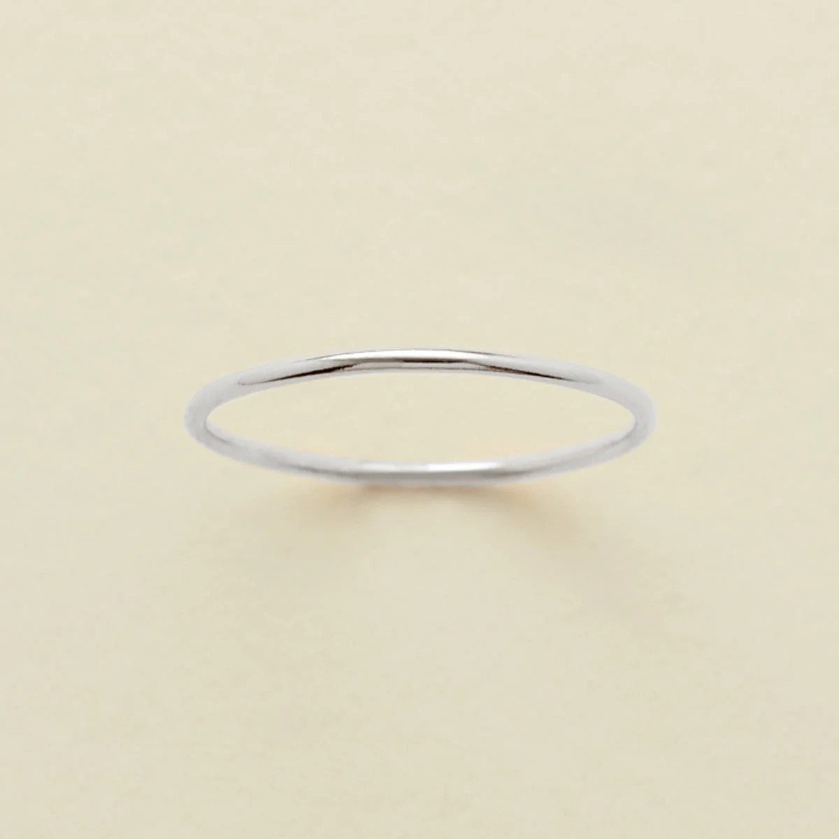 Made By Mary Round Stacking Ring | Simple, Stackable, Classic Design | Made By Mary | Made By Mary