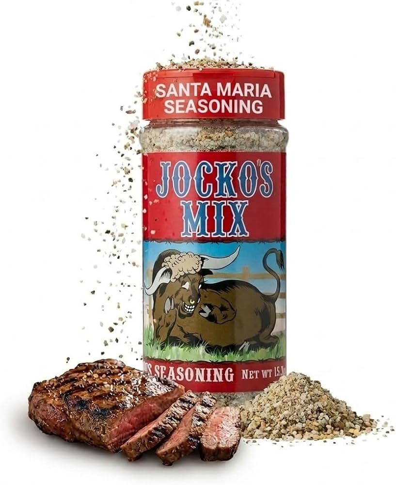 Jocko's Mix Santa Maria Style Seasoning - 15.3oz Bottle Of Tri-Tip, Steak, Pork, and Chicken Seas... | Amazon (US)