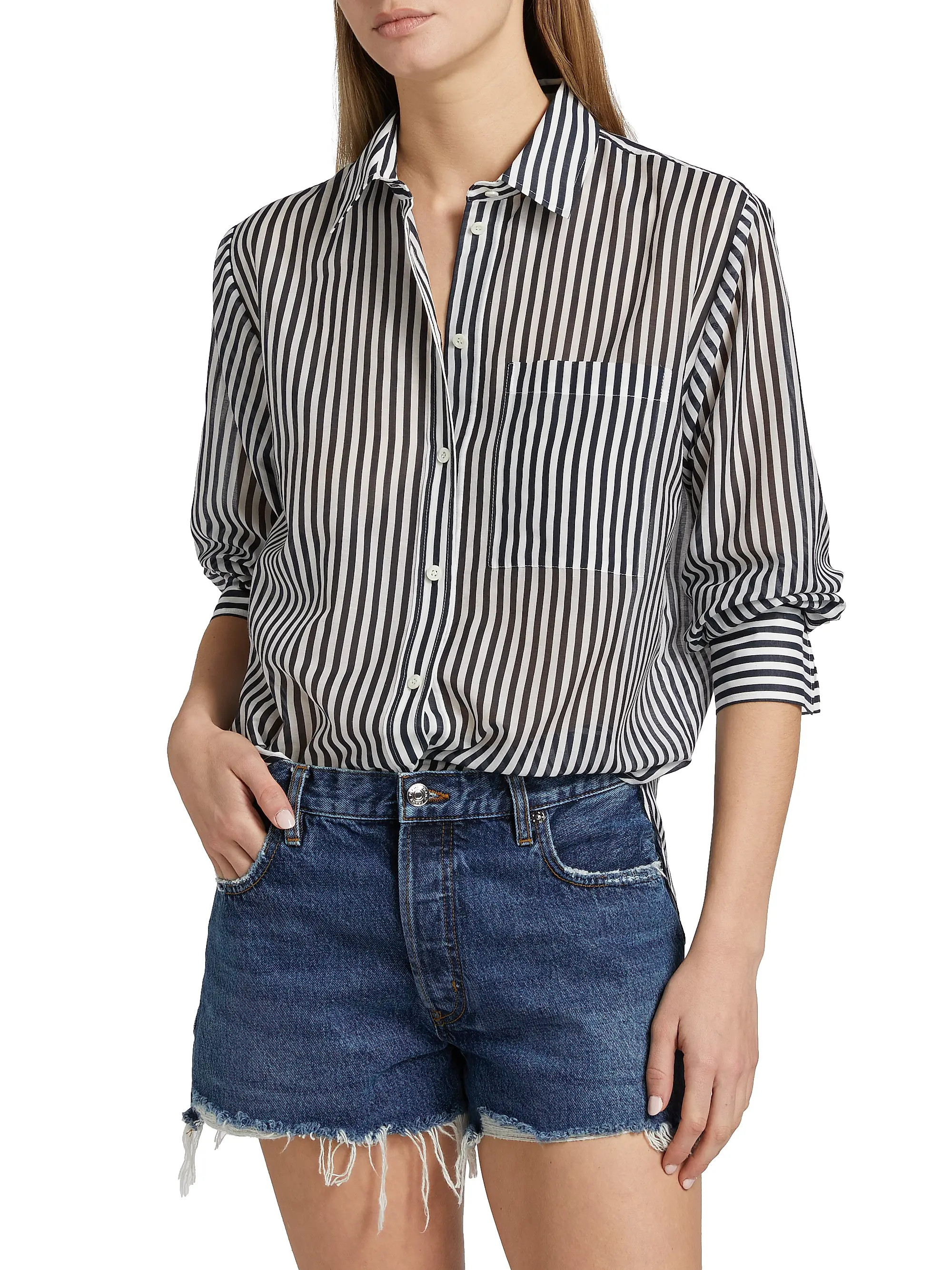 The Oversized Pocket Shirt | Saks Fifth Avenue