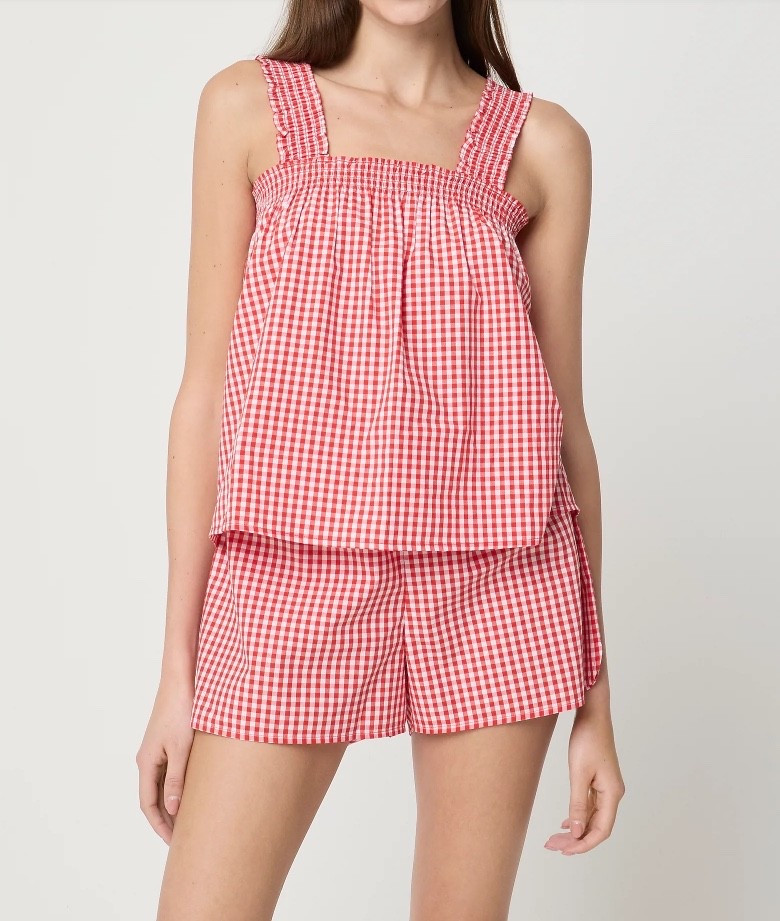 Red gingham pajamas

#LTKSeasonal #LTKSaleAlert