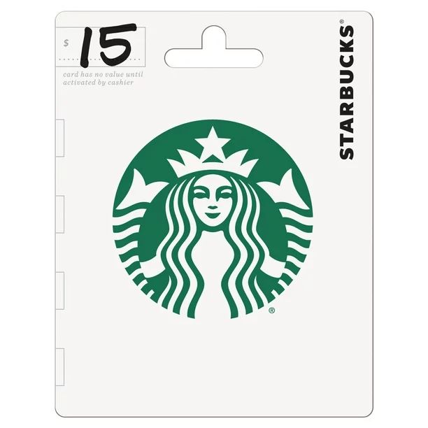 Starbucks $15 Gift Card | Walmart (US)