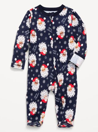 2-Way-Zip Sleep & Play Footed One-Piece for Baby | Old Navy (US)