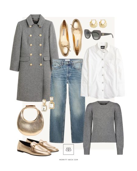 Grey + gold 🤩✨ shop this classic neutral roundup by following @merrittbeck in the LTK app! 

#LTKstyletip #LTKshoecrush #LTKHoliday
