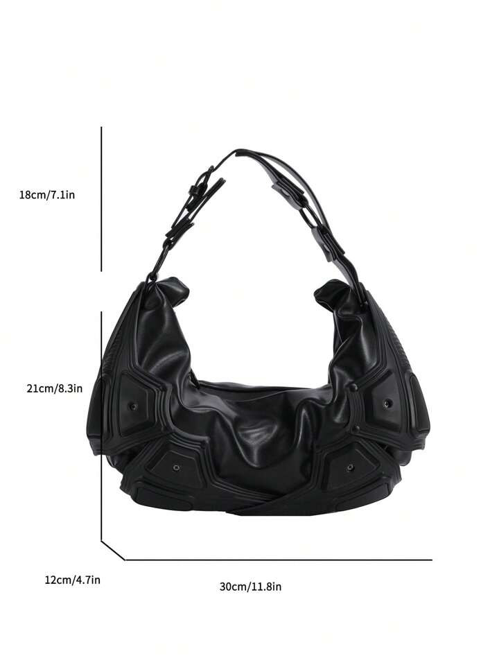 New Arrival Cool & Stylish Women's Armpit Bag With Original High-class Design, Fashionable Patchw... | SHEIN