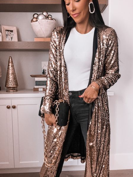 Vici dolls, sequin outfit, gold outfit, black denim jeans, holiday outfits, holiday style, Christmas outfit, new years eve outfit, nye outfit ideas, Christmas eve outfit

#LTKstyletip #LTKHoliday #LTKCyberweek