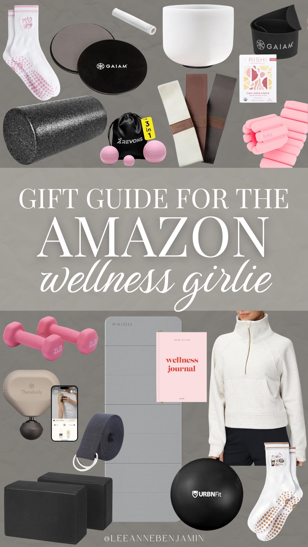 The ultimate gift guide for the wellness girlie! 

#LTKGiftGuide #LTKActive #LTKHoliday