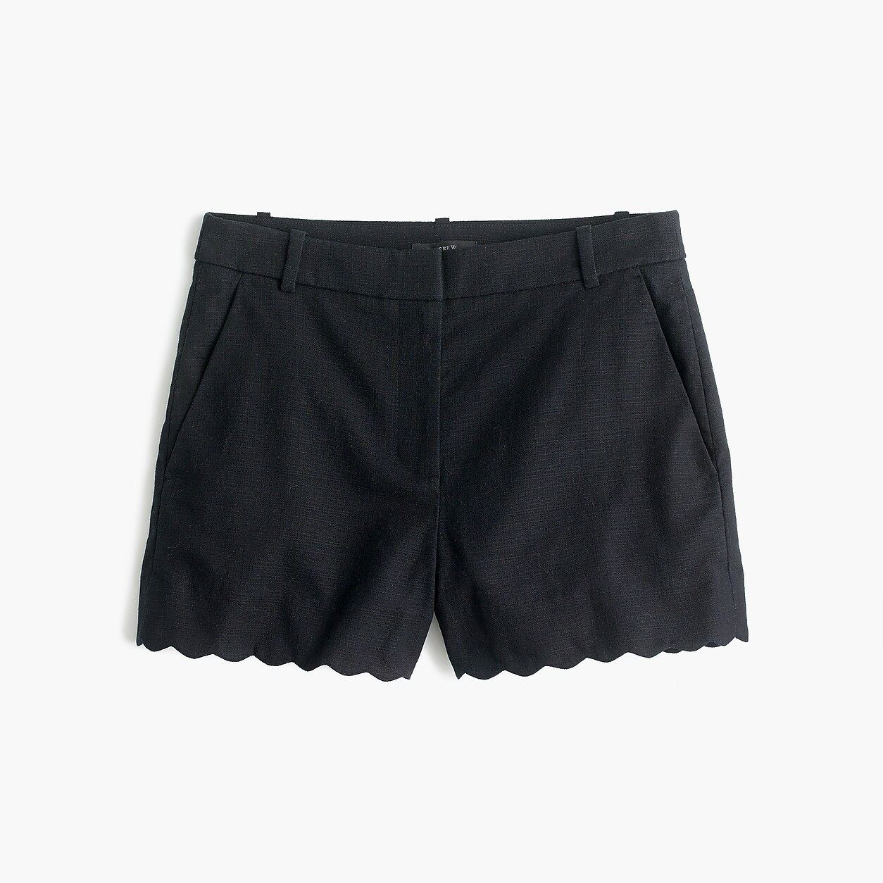 3" short with scalloped hem | J. Crew US
