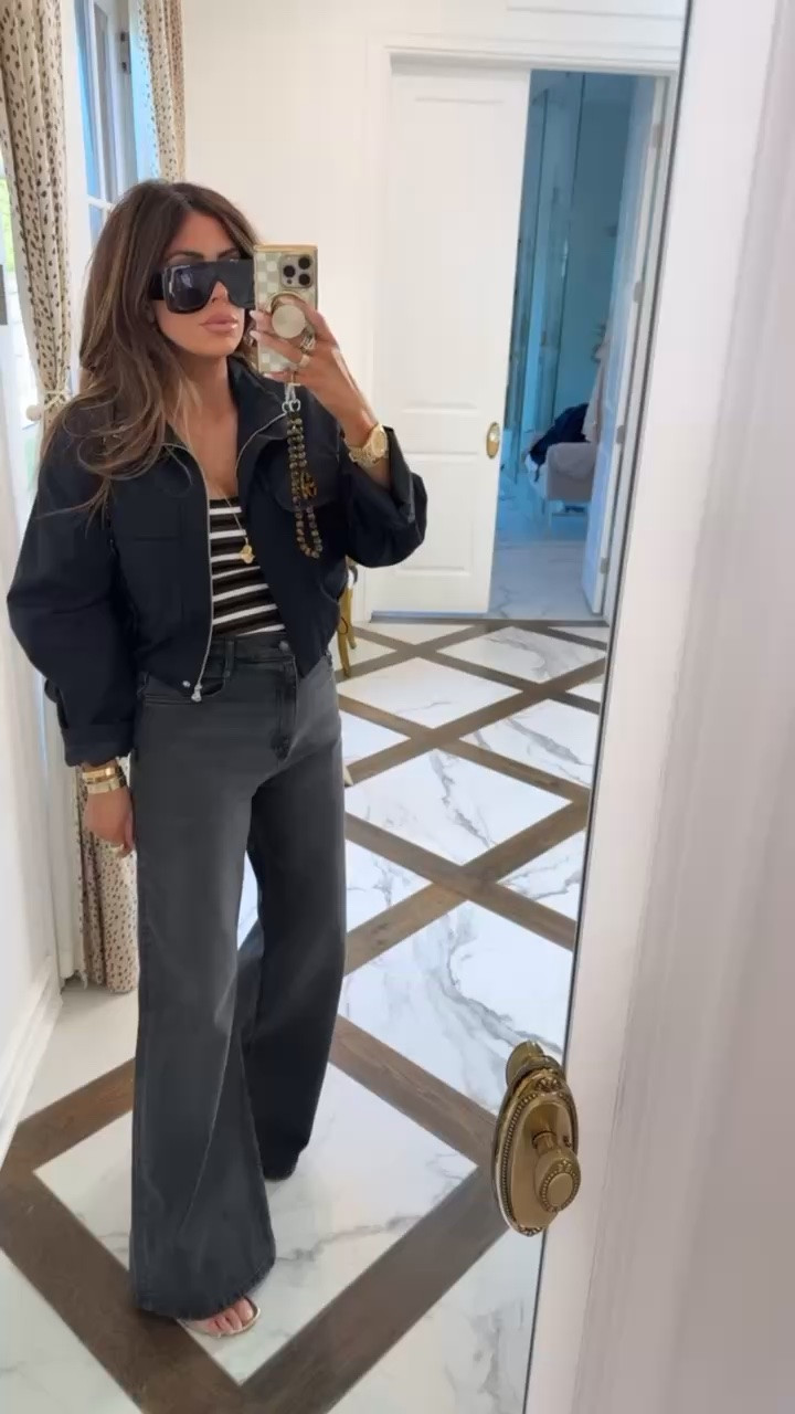 Wearing a small jacket, medium tank and 29/ US 8 in jeans!! 

Zara fashion, Zara finds, Striped tank, Gemme Beauty, Emily Gemma

#LTKootd #LTKdayinmylife #LTKgrwm