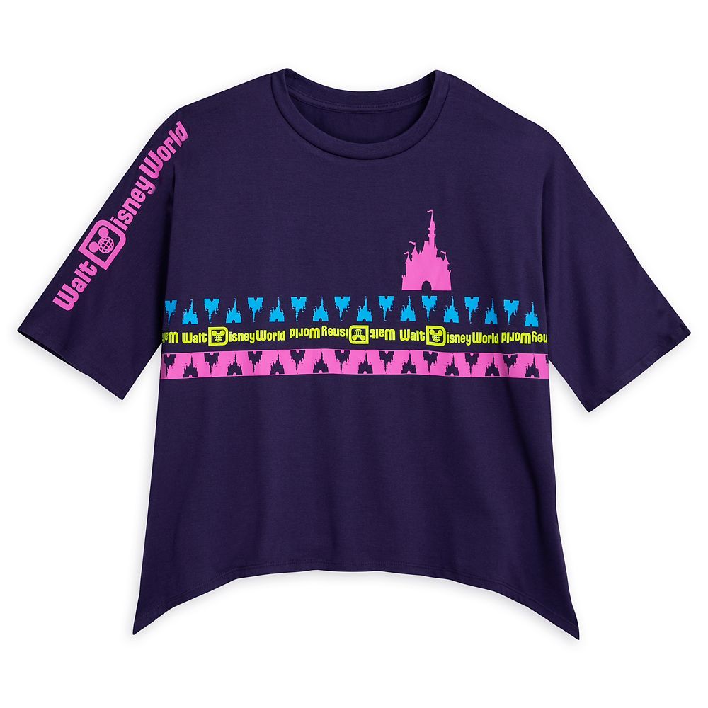 Walt Disney World Logo T-Shirt for Women – Cinderella Castle | Disney Store