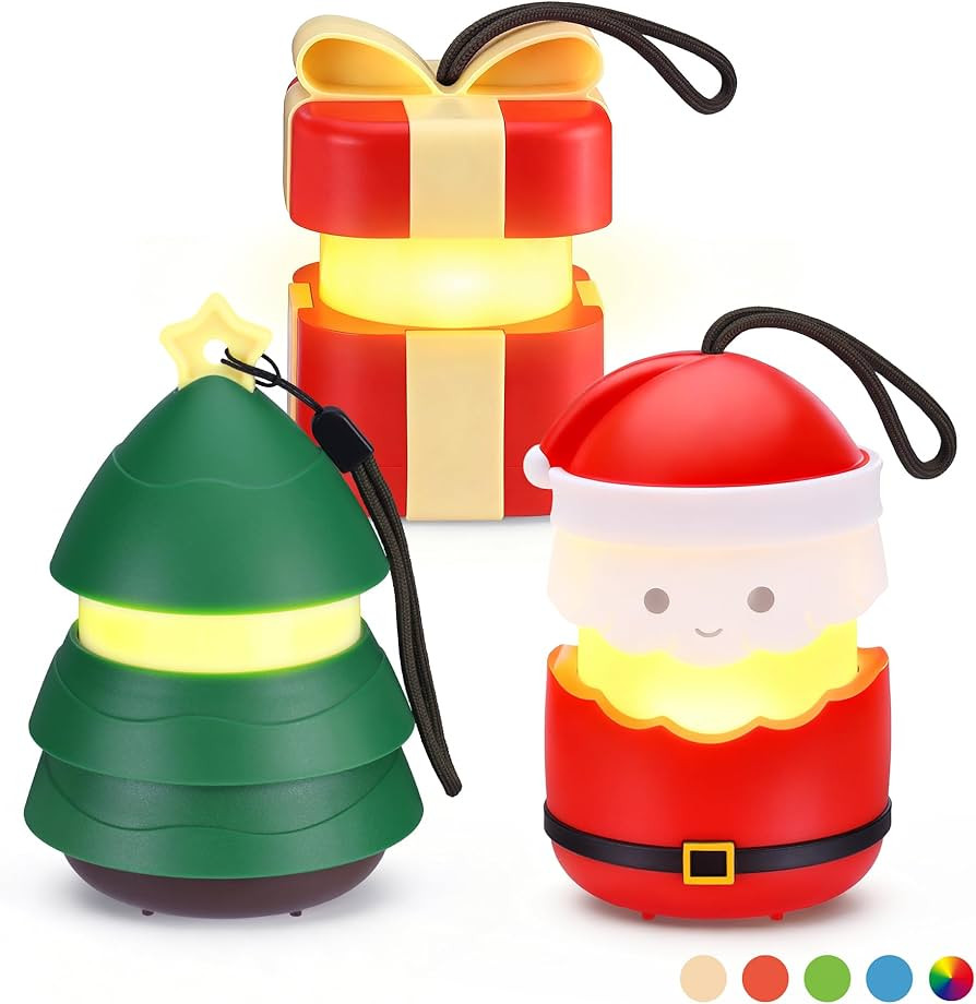 EverBrite Christmas Lantern Set, Holiday Decorations & Gifts for Women and Men, 5 Light Modes AAA... | Amazon (US)