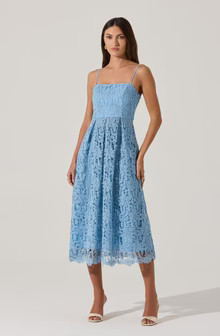 Lace Midi Dress | ASTR The Label (US)