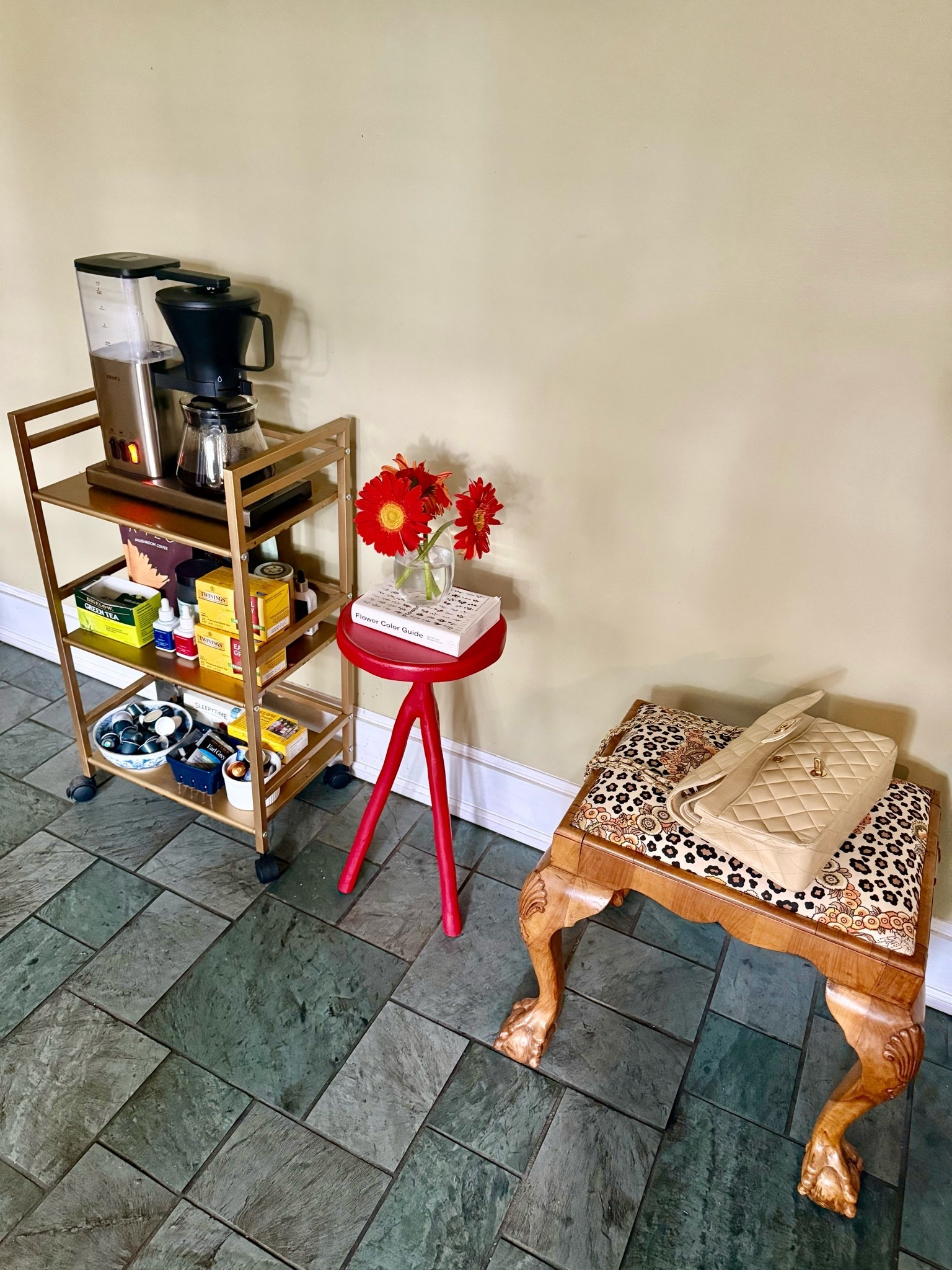 corner of out kitchen. love this little red table - can be used all over your home + this coffee maker is stellar!

#LTKmorningroutine #LTKdayinmylife #LTKHome