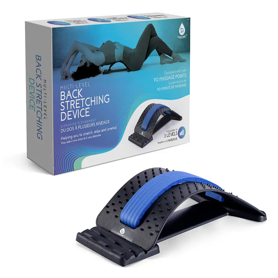 Pursonic - Back Stretching Device - Black | Best Buy U.S.