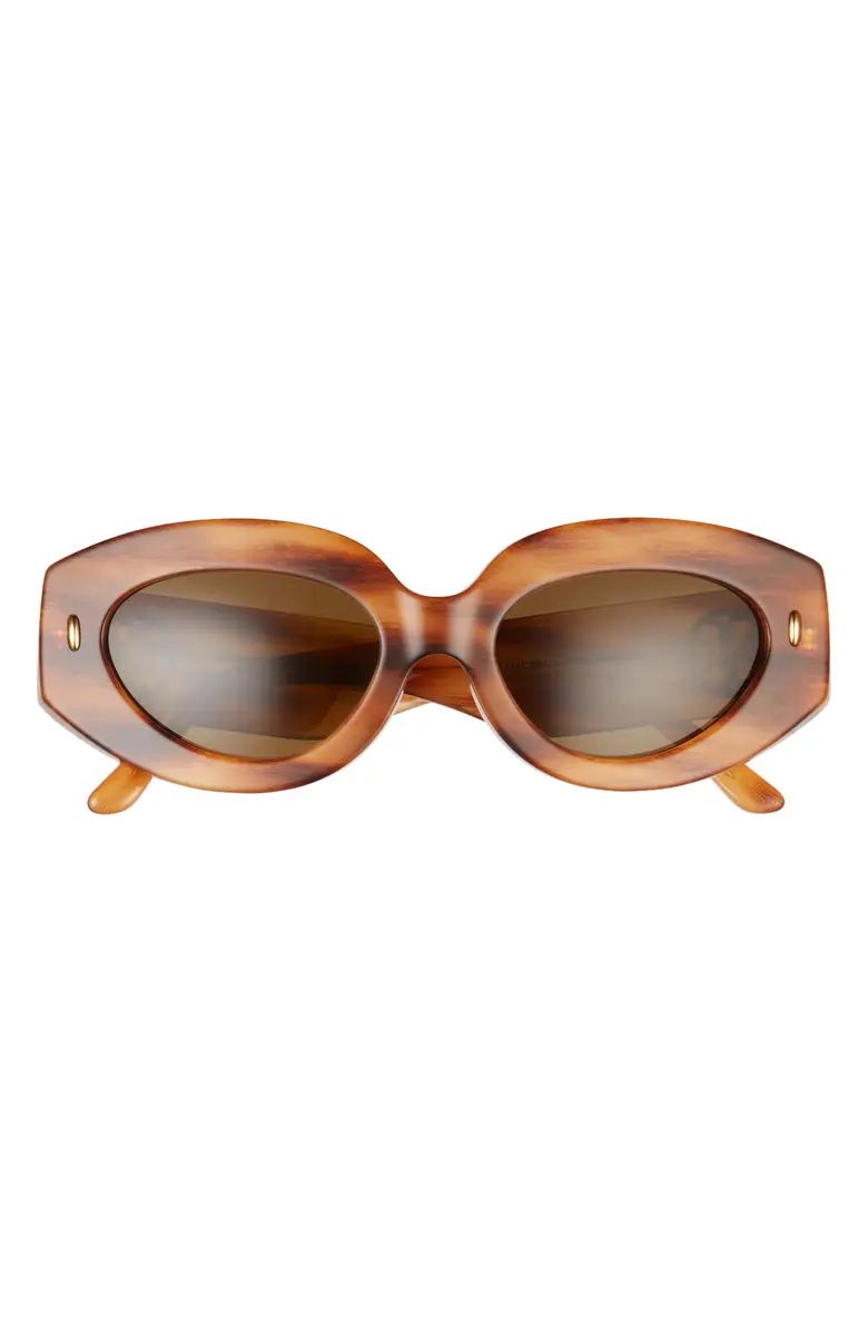 Tory Burch 51mm Oval Sunglasses | Nordstrom | Nordstrom