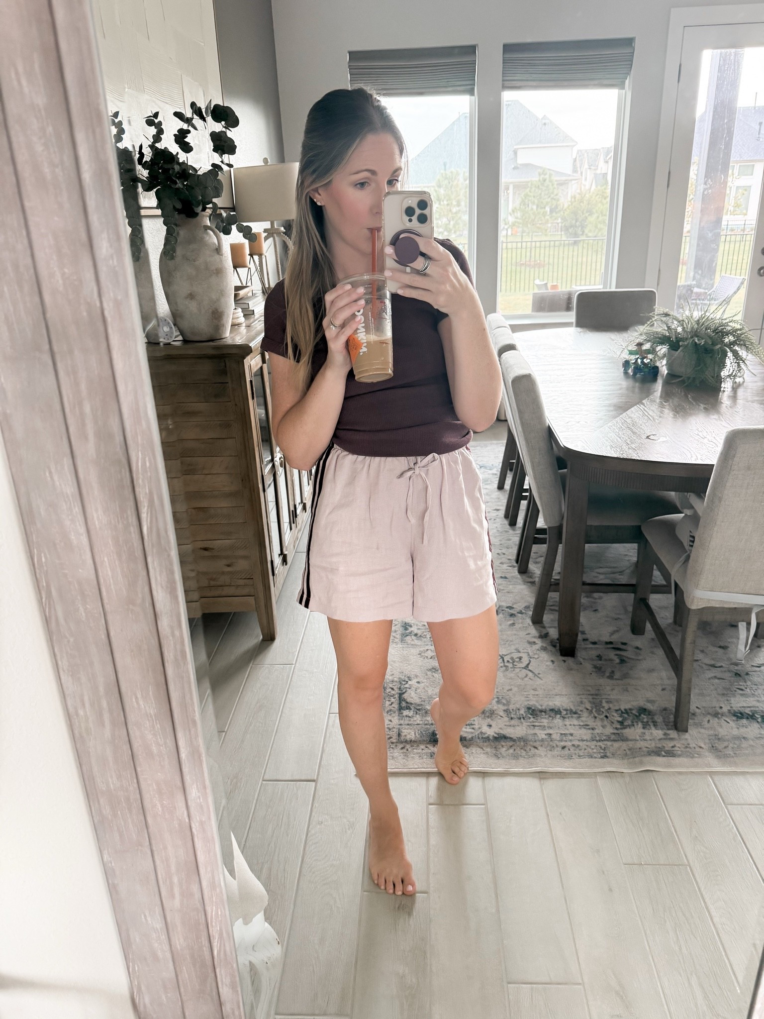 Summer uniform lately 🤎 easy, comfy, and cute enough to feel like I actually got dressed 😂 Linking the whole look! ✨

#SummerStyle #MomStyle #CasualStyle #EverydayOutfit #RewardStyle

#LTKmomlife #LTKootd