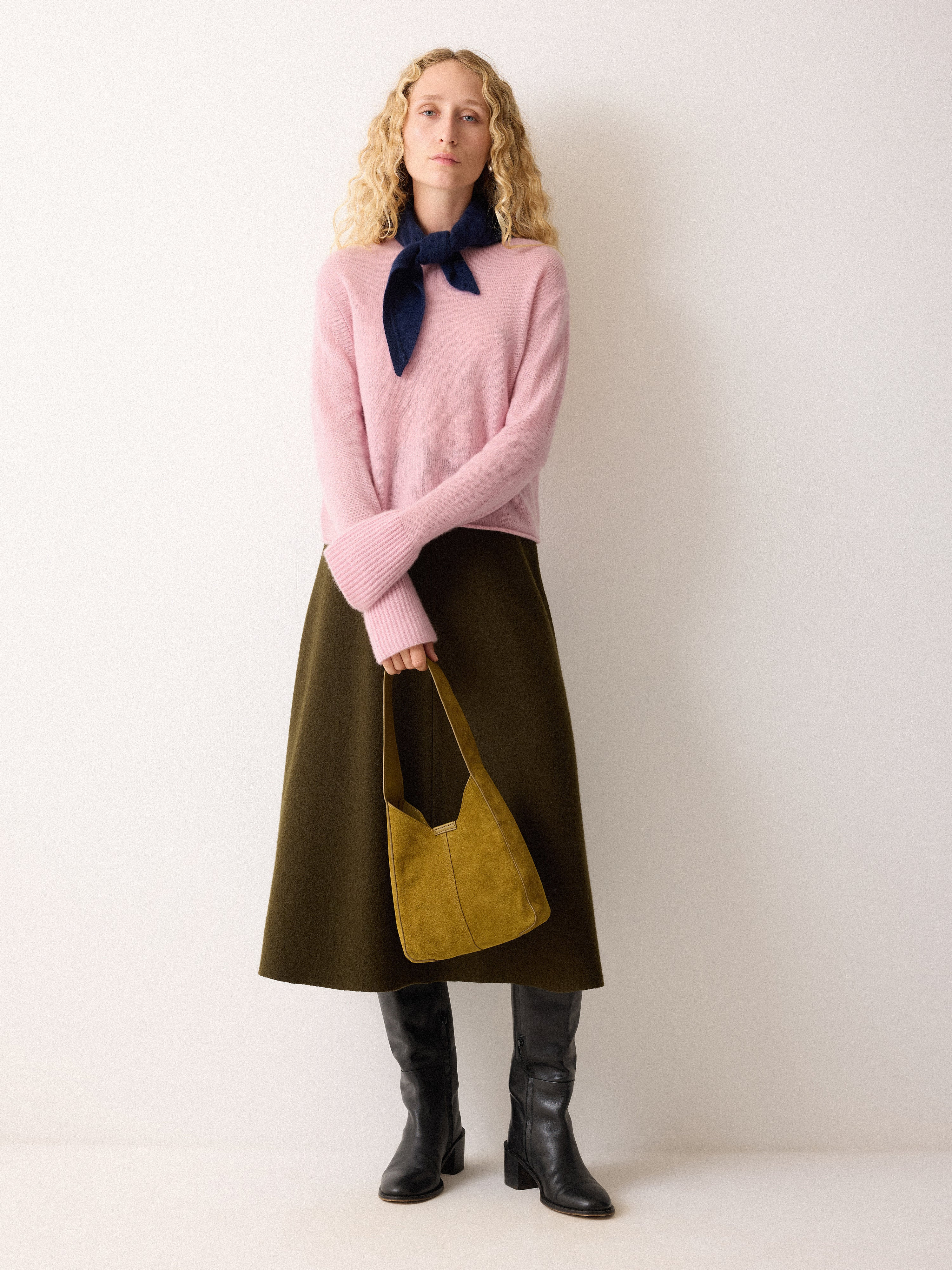 Cloud Cashmere Eldon Jumper | Pink | Jigsaw (UK)